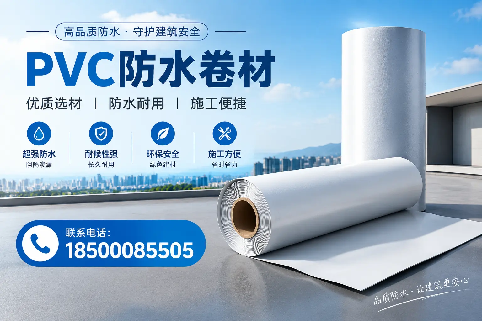 如何评估PVC防水卷材的性价比？景德镇消费者必读